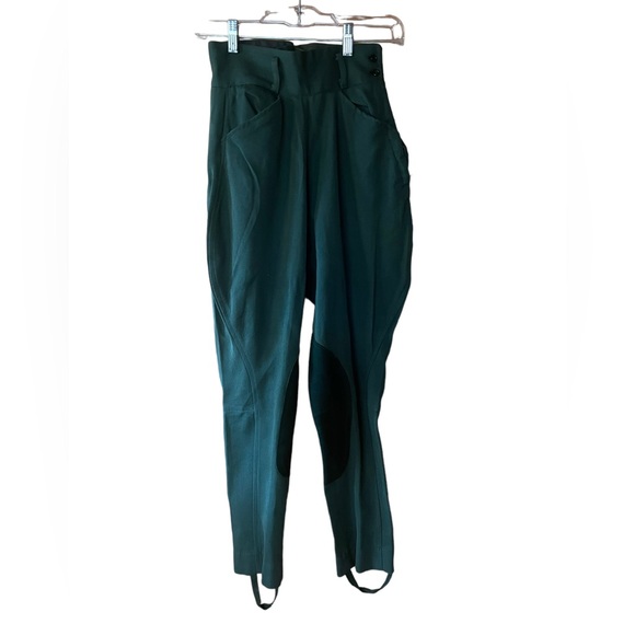 Vintage Poly Knit Equestrian Stirrup Riding Pants‎ - Picture 1 of 5